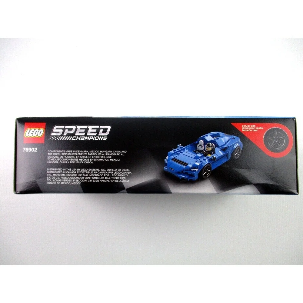 LEGO Speed Champions McLaren Elva 76902 Building Kit 263‎ pcs NEW Sealed